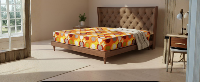Royal Amarya-Poly Cotton Fabric - 15 Density foam - Plain Mattress -190 x 120x 30cm [75 X 48 X 12] [6ft X 4ft X 12inches](Lagos Only) @HOG - Home Office Garden Online Marketplace