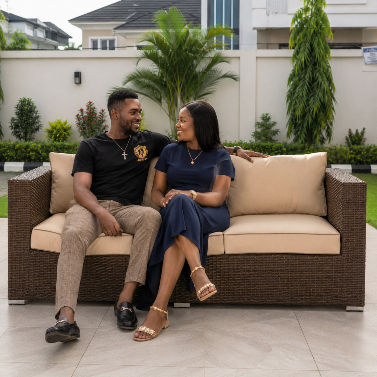 2 Seat Rattan Garden Sofa @HOG - Home, Office, Garden, Online Marketplace