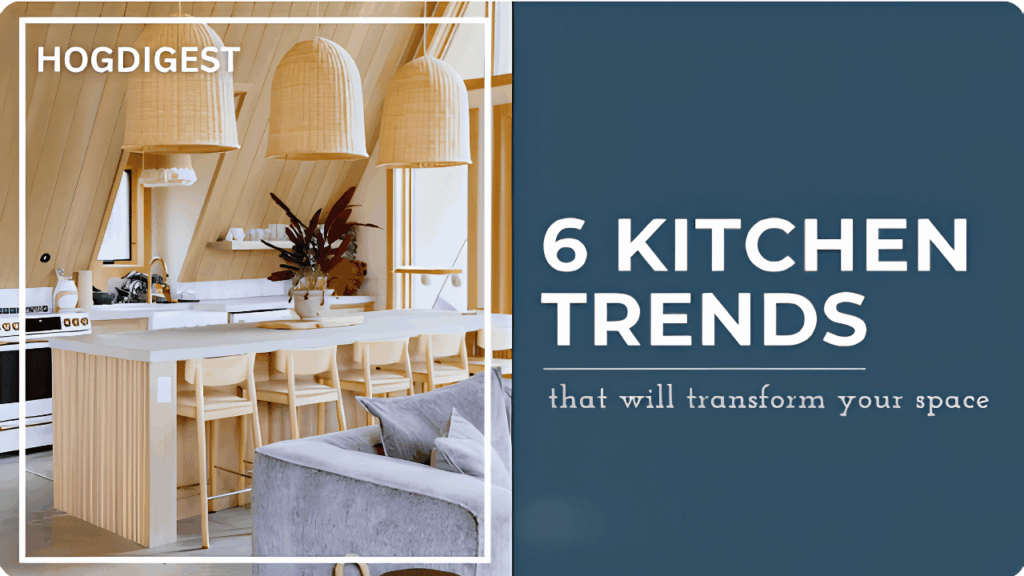 Modern kitchen featuring stylish cabinetry, contemporary finishes, and design elements inspired by current kitchen trends.