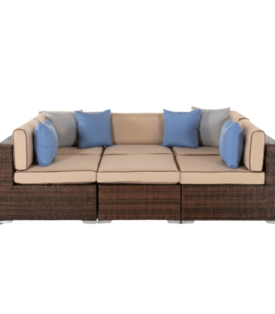 6 Piece Rattan Garden Daybed Sofa Set @HOG - Home, Office, Garden, Online Marketplace