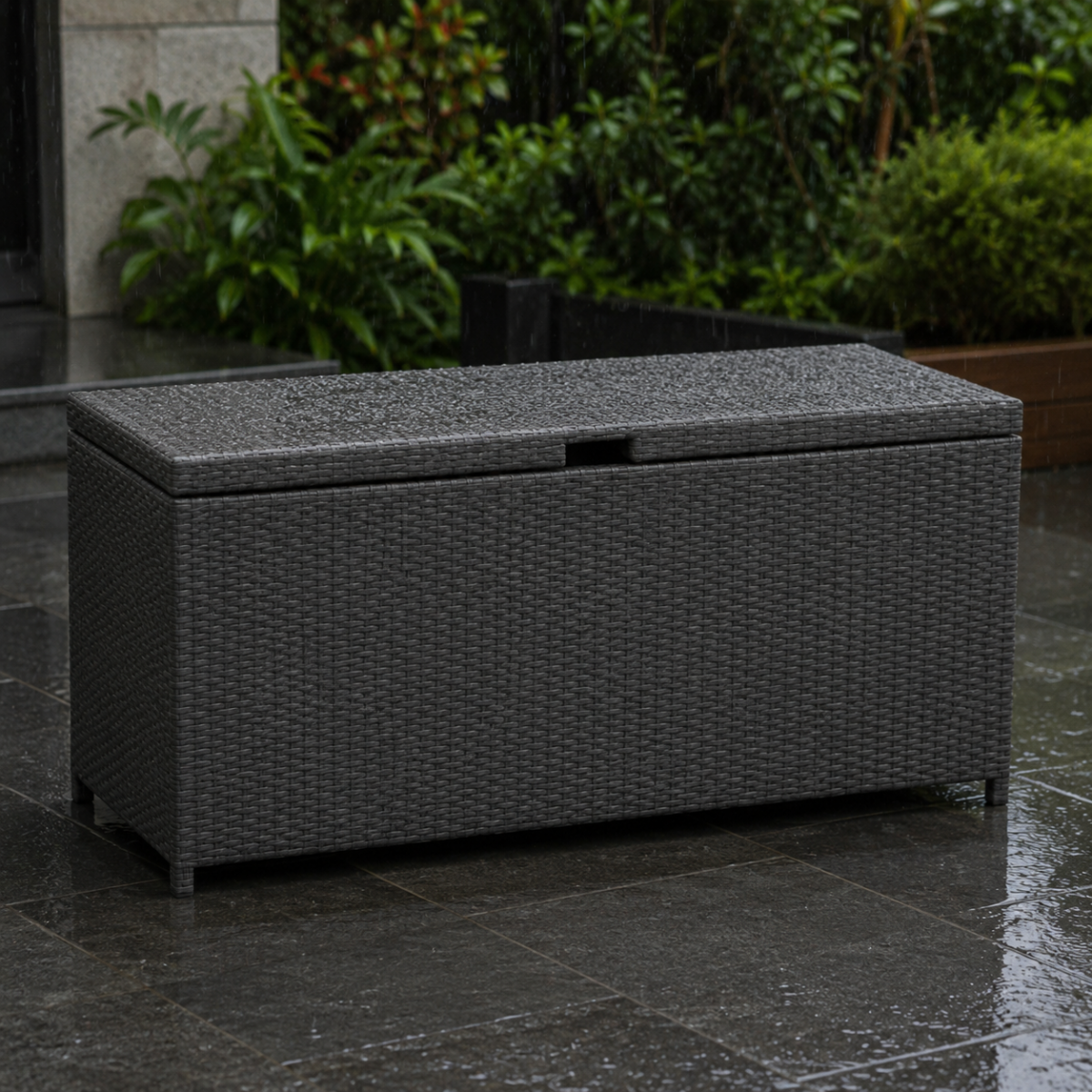 Rattan Cushion Storage Deck Box - Large @HOG - Home, Office, Garden, Online Marketplace