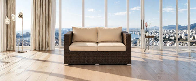 2 Seat Rattan Garden Sofa @HOG - Home, Office, Garden, Online Marketplace