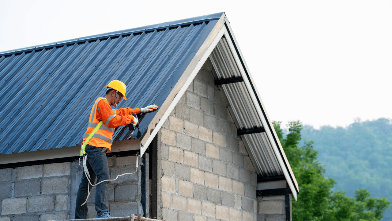 Checklist illustration for hiring a roofing professional with questions to ask before choosing a contractor