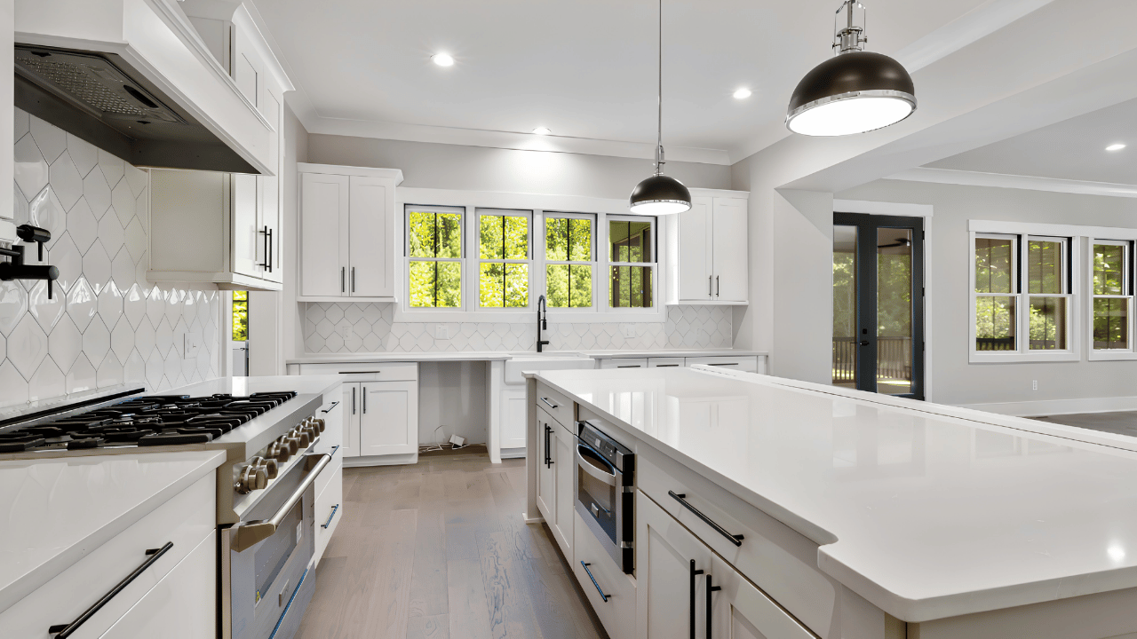 Kitchen organization showing smart storage solutions and design choices that reduce clutter and improve functionality.