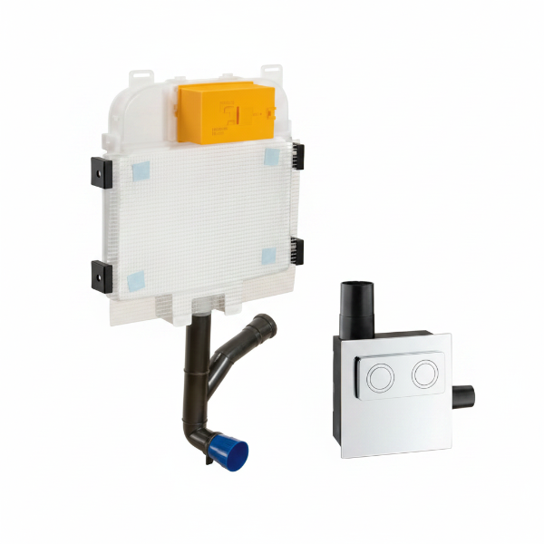 Oli Diamante 2 Dual Flush in-Wall Cistern with Accessories @HOG - Home, Office, Garden, Online Marketplace