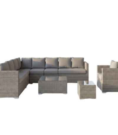Grey Wicker Rattan Set 8 Seater @HOG - Home, Office, Garden, Online Marketplace
