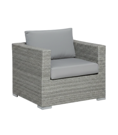 Grey Single Seater Rattan Sofa Set @HOG - Home, Office, Garden, Online Marketplace