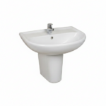 Pozzi-Ginori Ydra Washbasin 63cm + Semi-Pedestal @HOG - Home, Office, Garden, Online Marketplace
