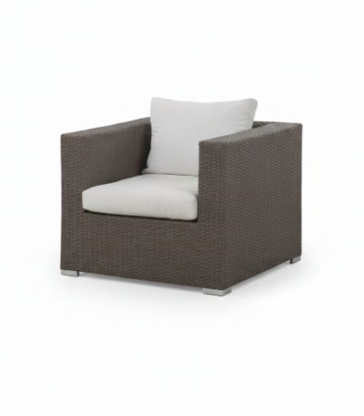Brown Single Seater Rattan Sofa Set @HOG - Home, Office, Garden, Online Marketplace