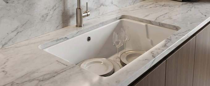 Pozzi-Ginori Iseo Belfast Sink 60cm + 2 Reversible Ceramic Support @HOG - Home, Office, Garden, Online Marketplace