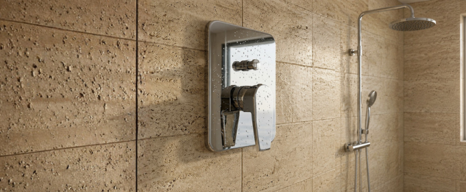 Barinas Built-in Shower Mixer with Diverter @HOG - Home, Office, Garden, Online Marketplace