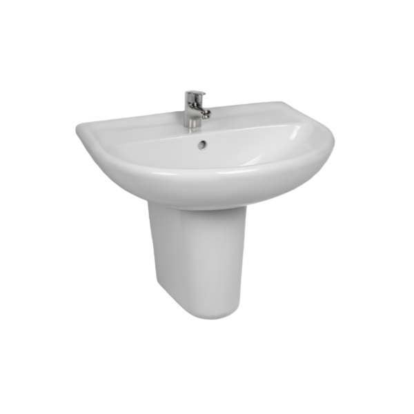 hog-furniture-ece-riga-washbasin-54cm-with-half-pedestal ECE Riga Washbasin 54cm with Half Pedestal @HOG - Home, Office, Garden, Online Marketplace