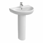 Pozzi-Ginori Colibri Washbasin 55cm + Full Pedestal @HOG - Home, Office, Garden, Online Marketplace