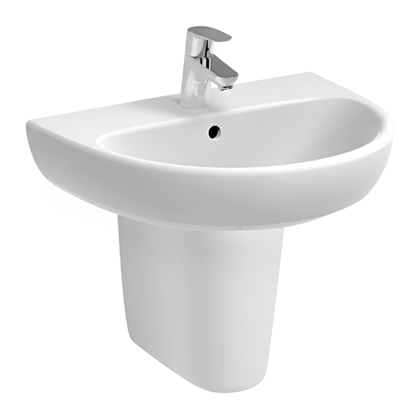 hog-furniture-pozzi-ginori-selnova-3-washbasin-50cm-half-pedestal Pozzi-Ginori Selnova 3 Washbasin 50cm + Half Pedestal @HOG - Home, Office, Garden, Online Marketplace